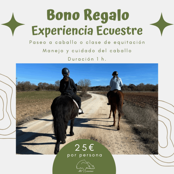 Bono Regalo Experiencia Ecuestre